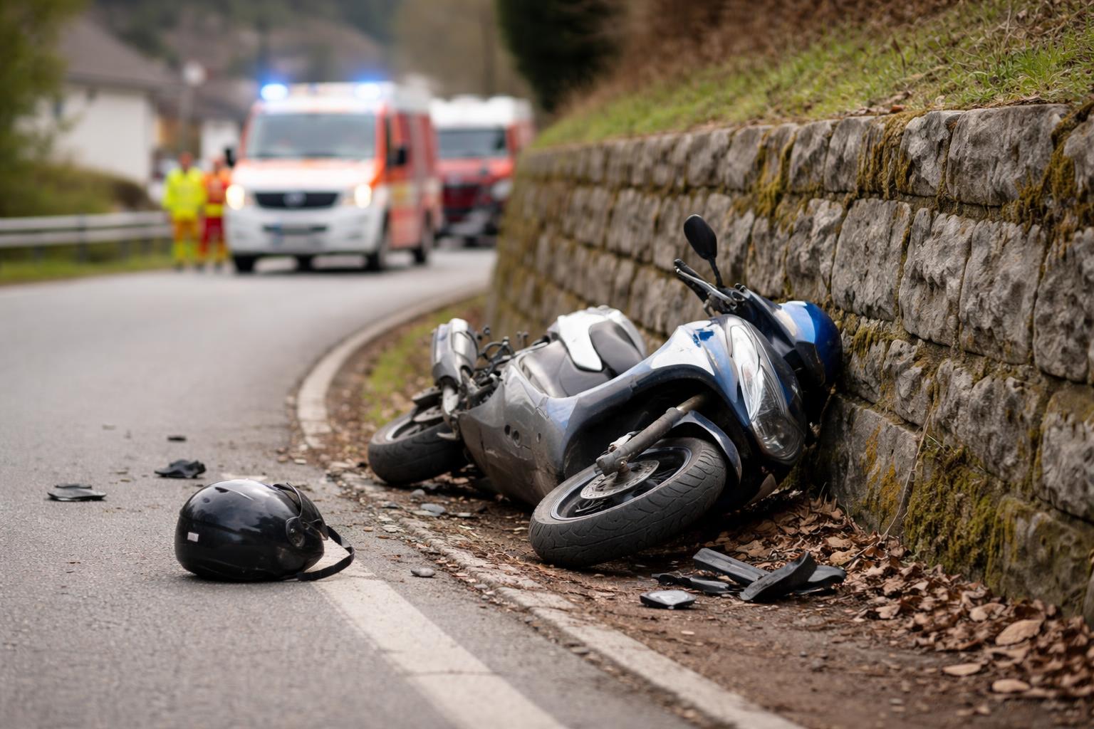 Redaktionelle Szene zum Thema „16-Jährige bei Moped-Fahrversuch in Birkfeld verletzt“