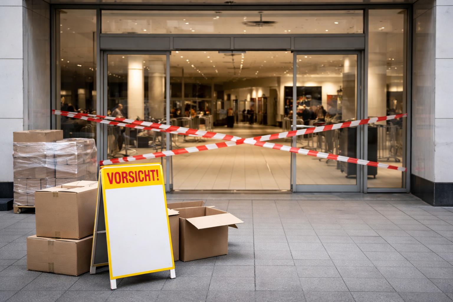 Redaktionelle Szene zum Thema „33 Galeria-Filialen stehen auf der Kippe“