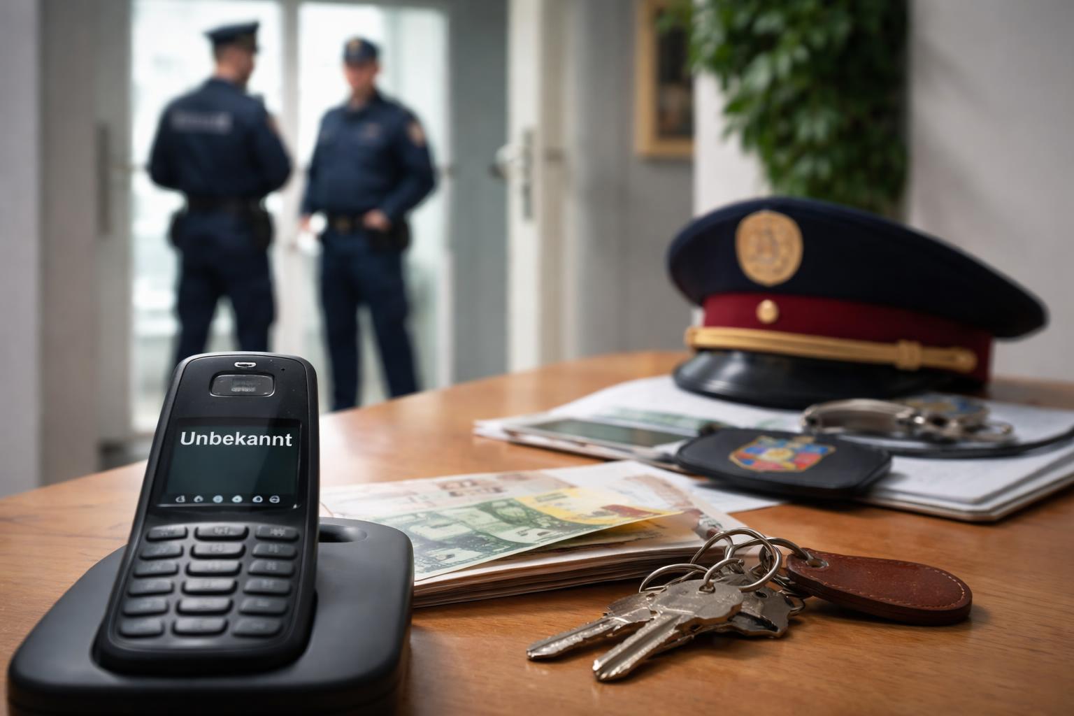 Redaktionelle Szene zum Thema „62-Jährige vereitelt Betrug mit falschem Polizisten in Wien-Alsergrund“