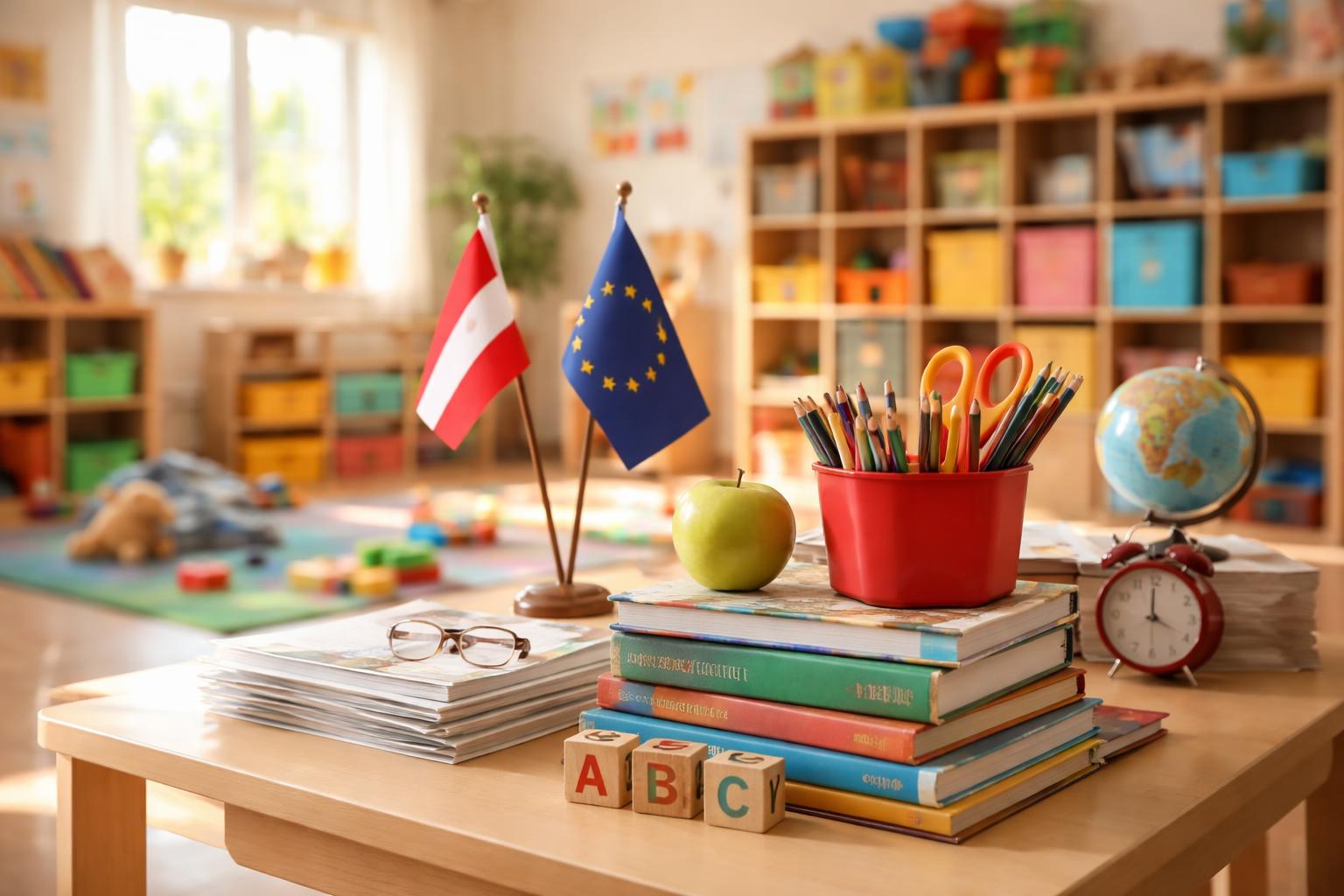 Redaktionelle Szene zum Thema „AHS-Gewerkschaft lenkt den Blick auf den Kindergarten“