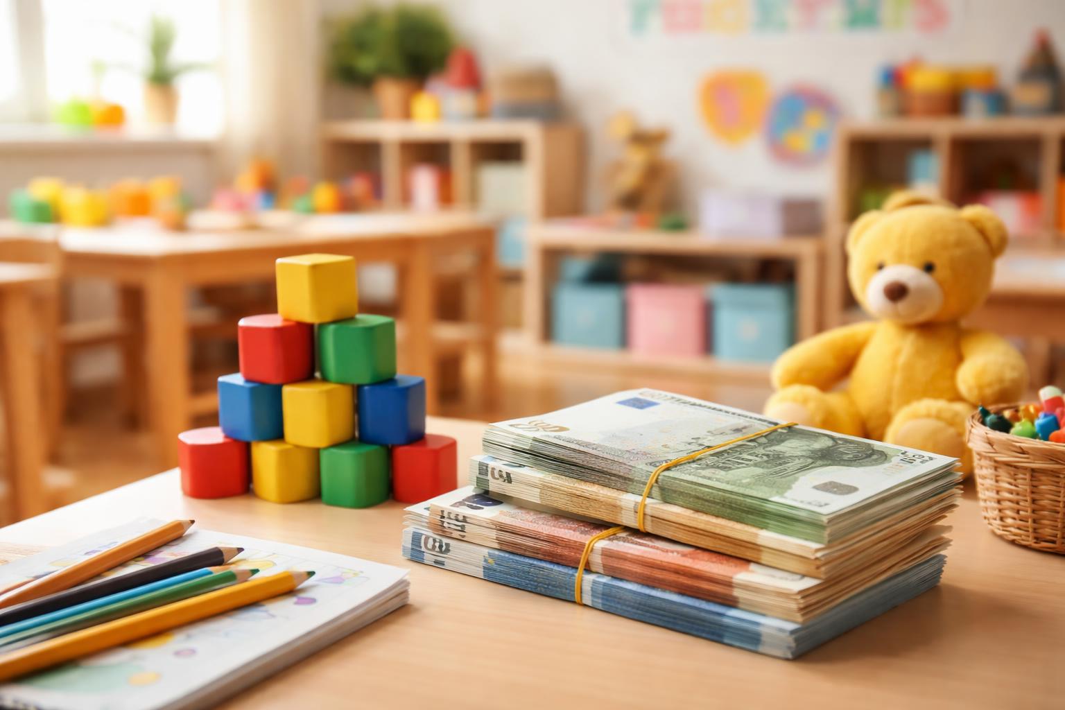 Redaktionelle Szene zum Thema „AHS-Gewerkschafter fordert mehr Geld für Kindergärten statt Reformen an Gymnasien“
