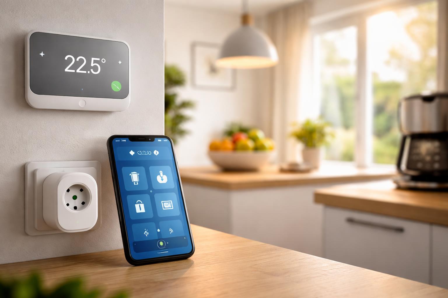 Redaktionelle Szene zum Thema „Alltag leichter organisieren: Wie Smart Living im Haushalt wirklich hilft“