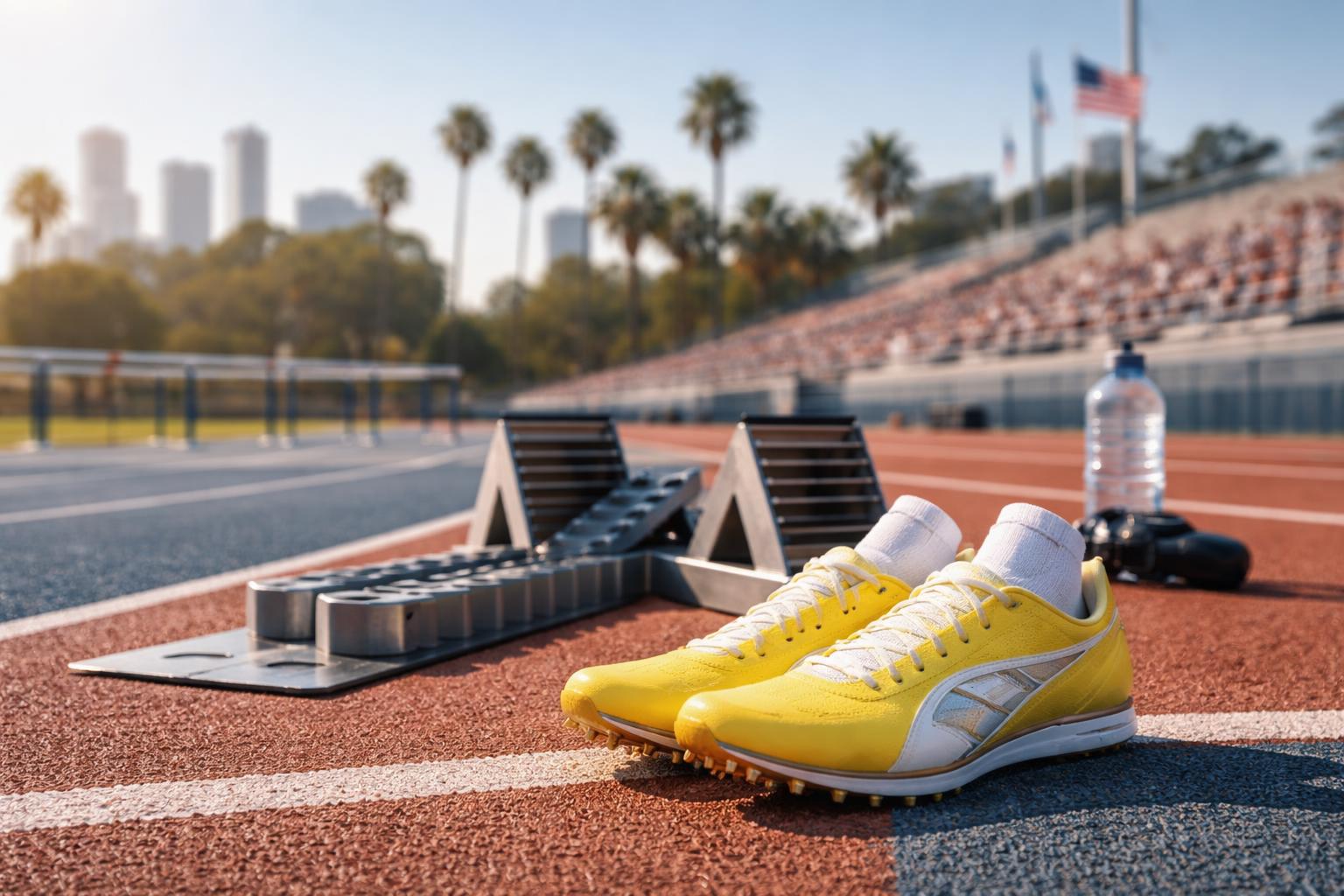 Redaktionelle Szene zum Thema „Allyson Felix plant Rückkehr auf die Leichtathletik-Bühne“
