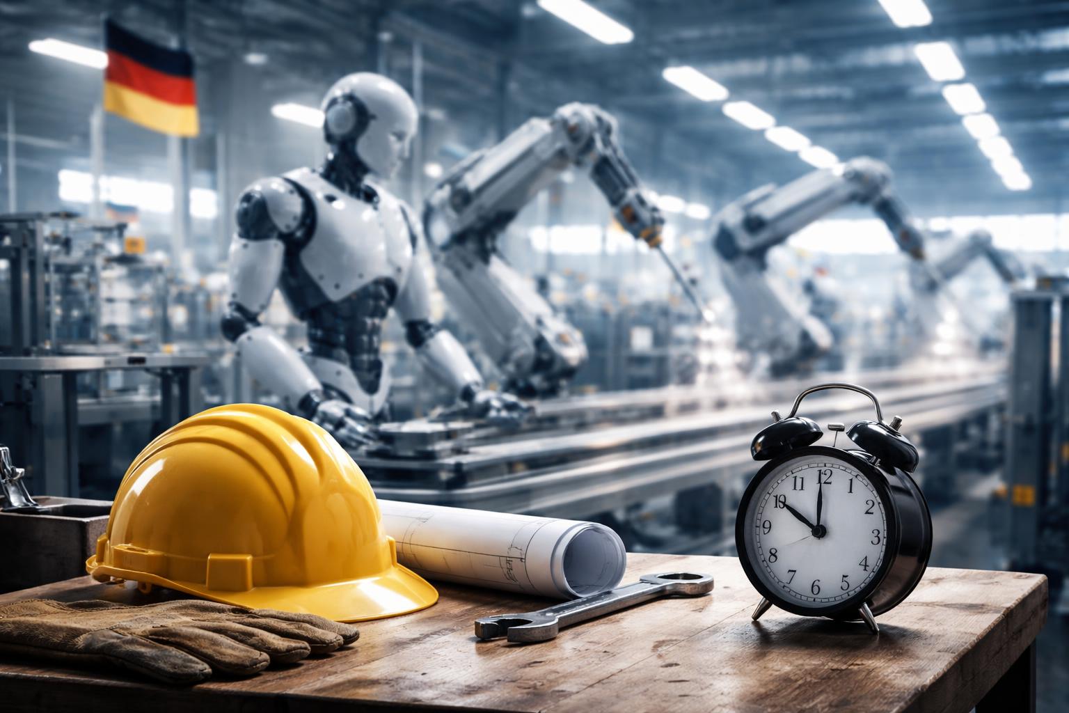 Redaktionelle Szene zum Thema „Arbeit neu denken: Der 1. Mai und die Zukunft der Arbeitswelt“