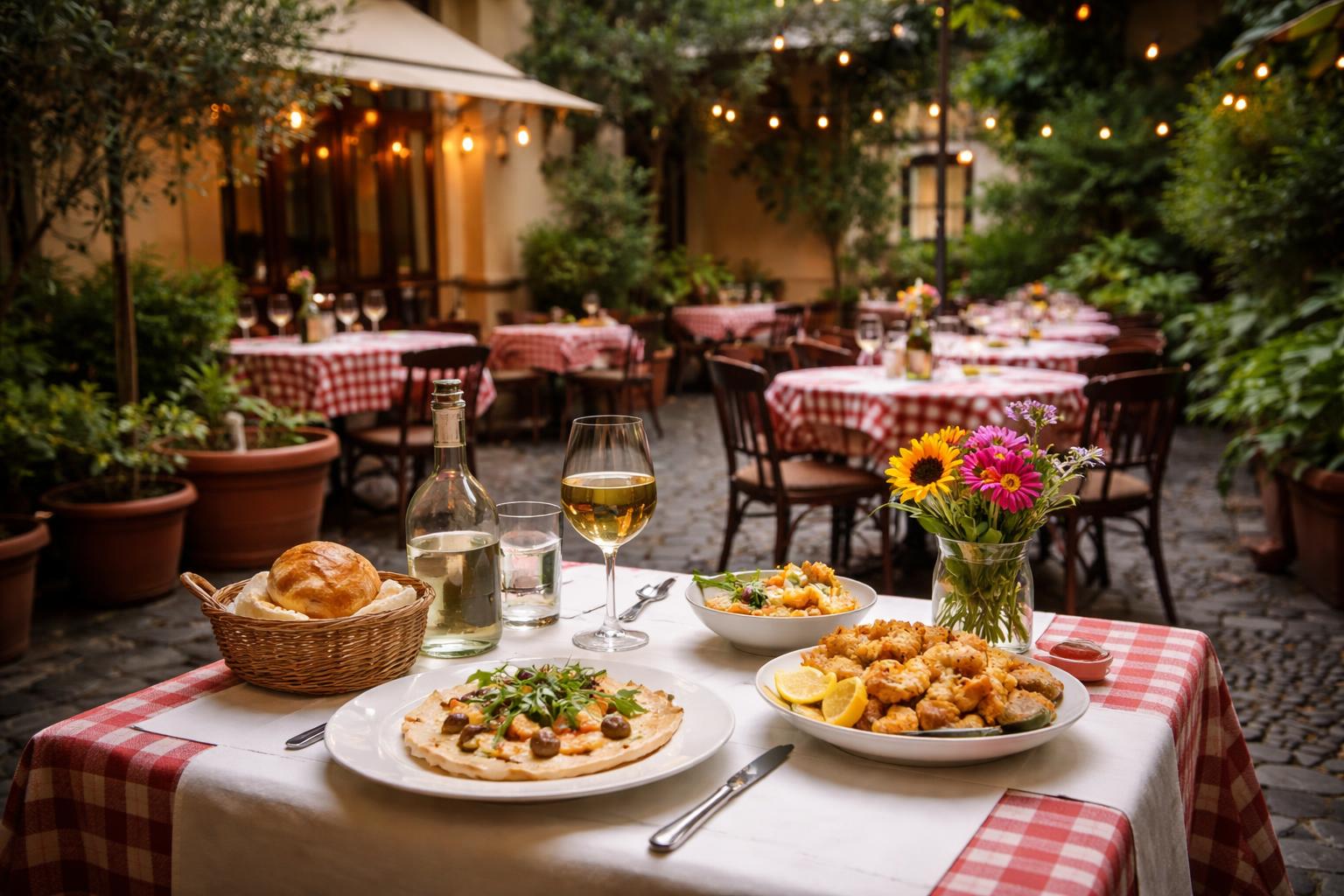 Redaktionelle Szene zum Thema „Arici macht das Kleine Paradies in Wien zum italienischen Restaurant“