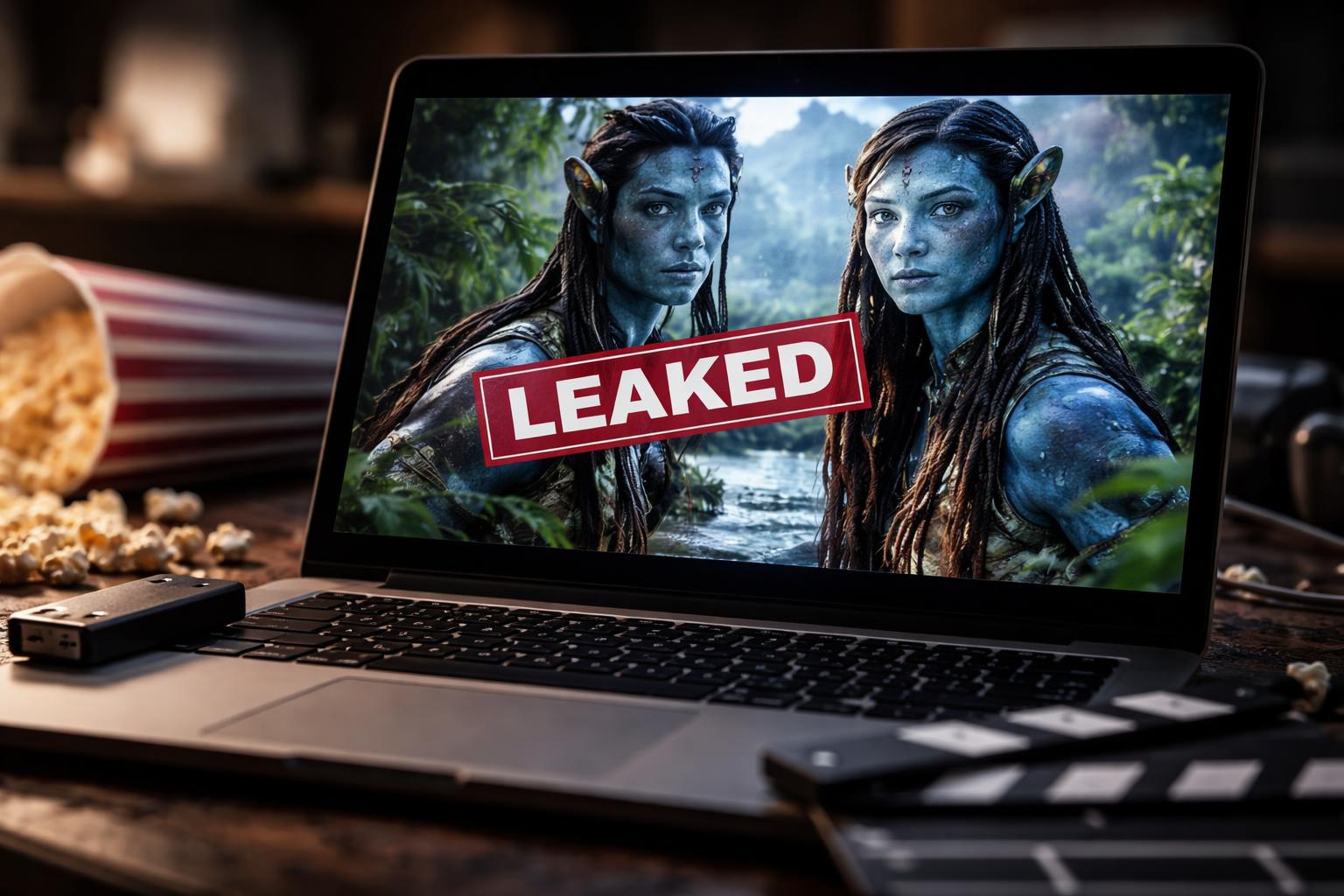 Redaktionelle Szene zum Thema „„Avatar“-Leak löst Reaktionen der Originalstars aus“