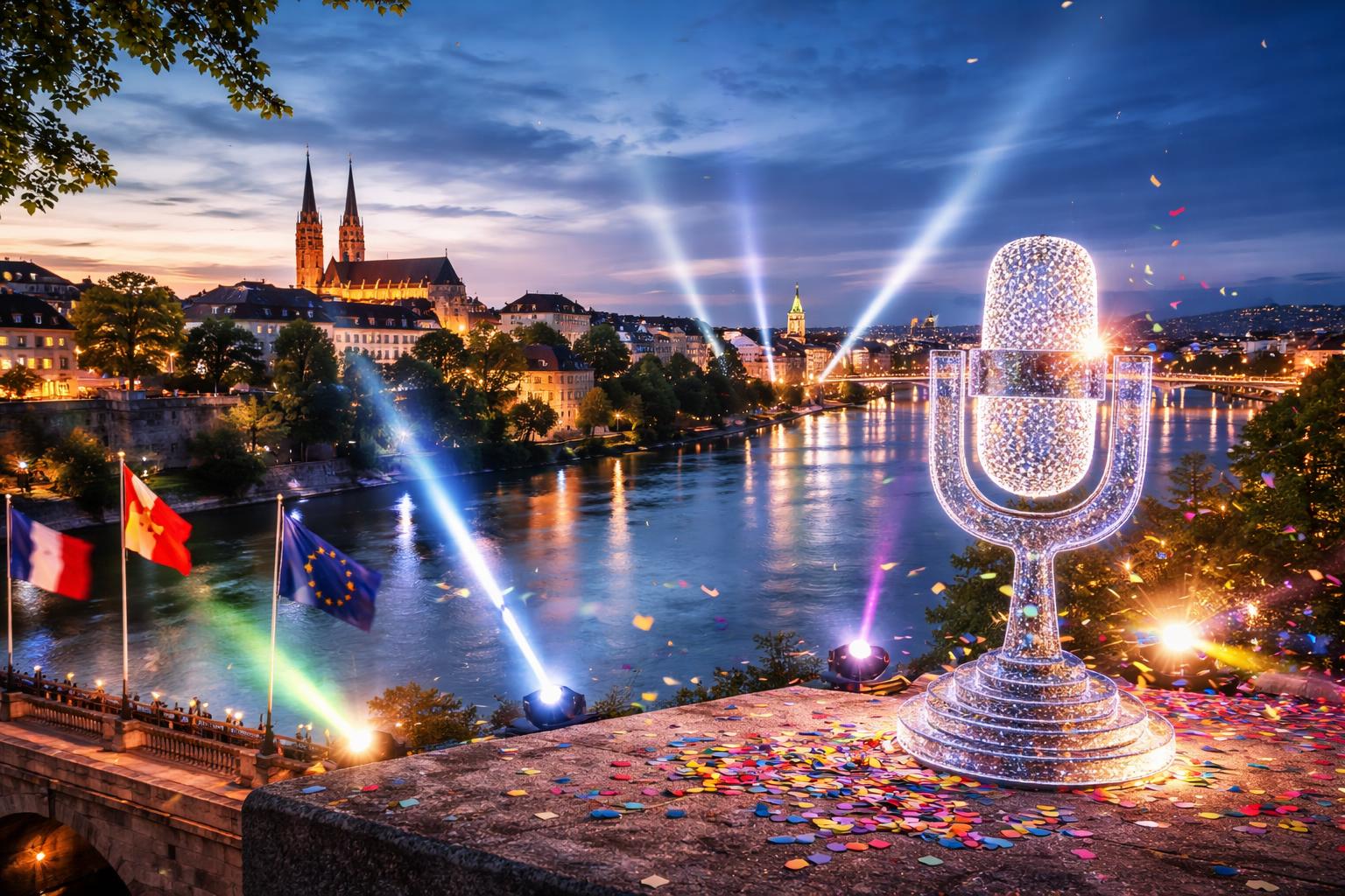 Redaktionelle Szene zum Thema „Basel zieht weiter Nutzen aus dem ESC 2025“