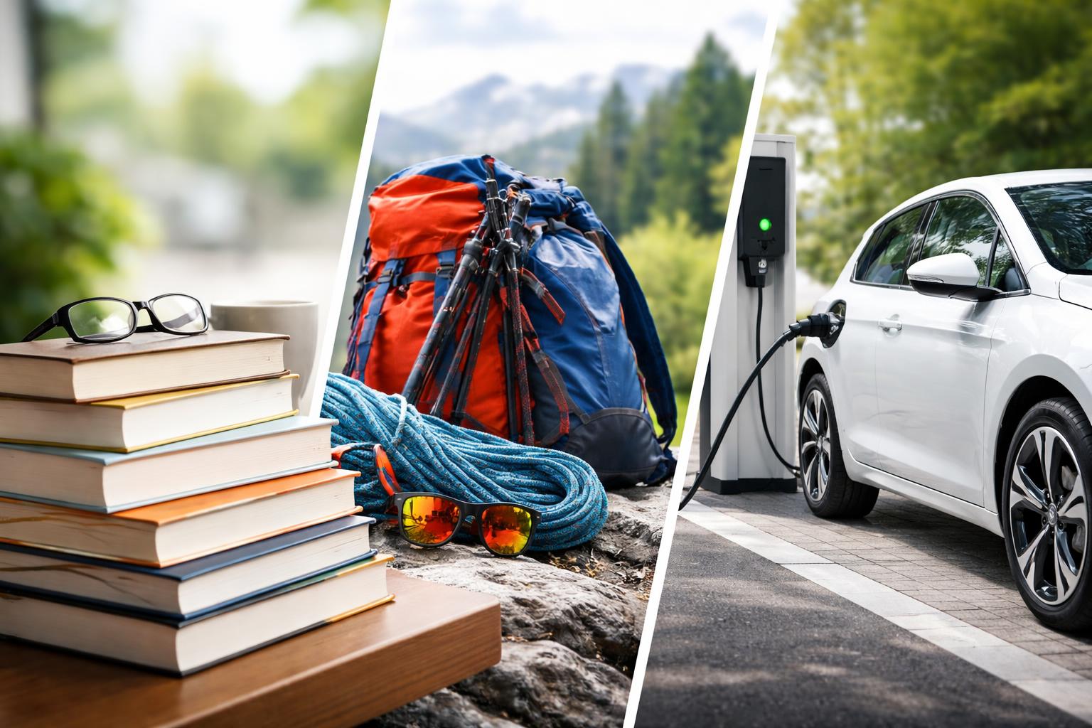 Redaktionelle Szene zum Thema „Bestseller, Manner und E-Mobilität: Drei Themen aus Job, Immo und Mobilität“