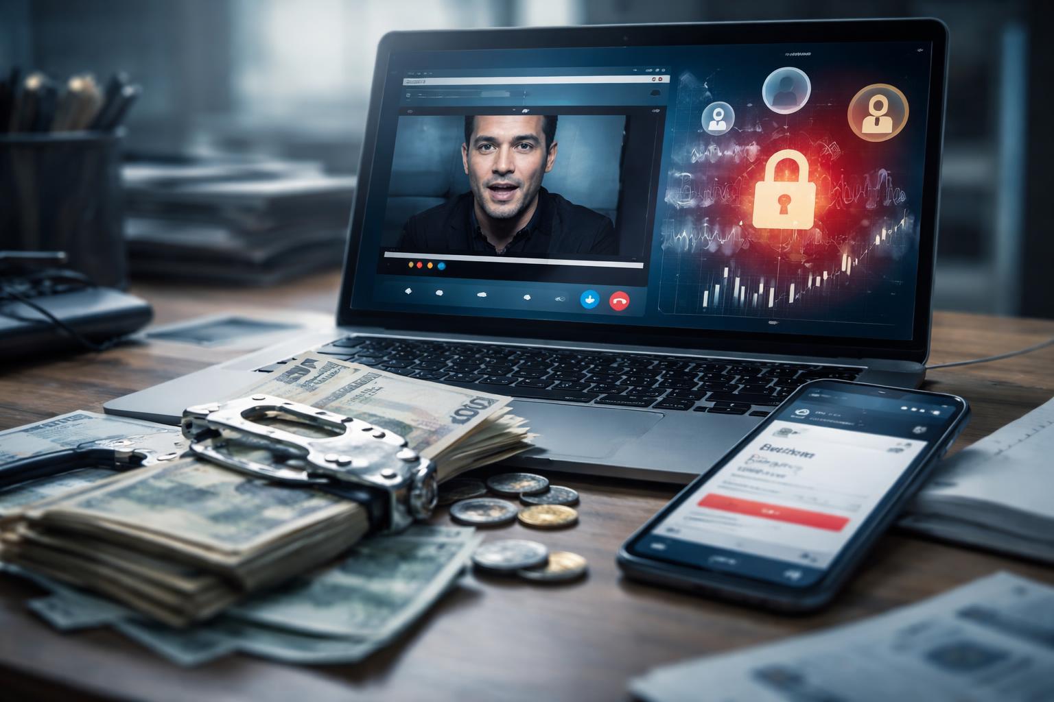 Redaktionelle Szene zum Thema „Bundeskriminalamt: Geld nach Online-Betrug oft nur schwer zurückzuholen“