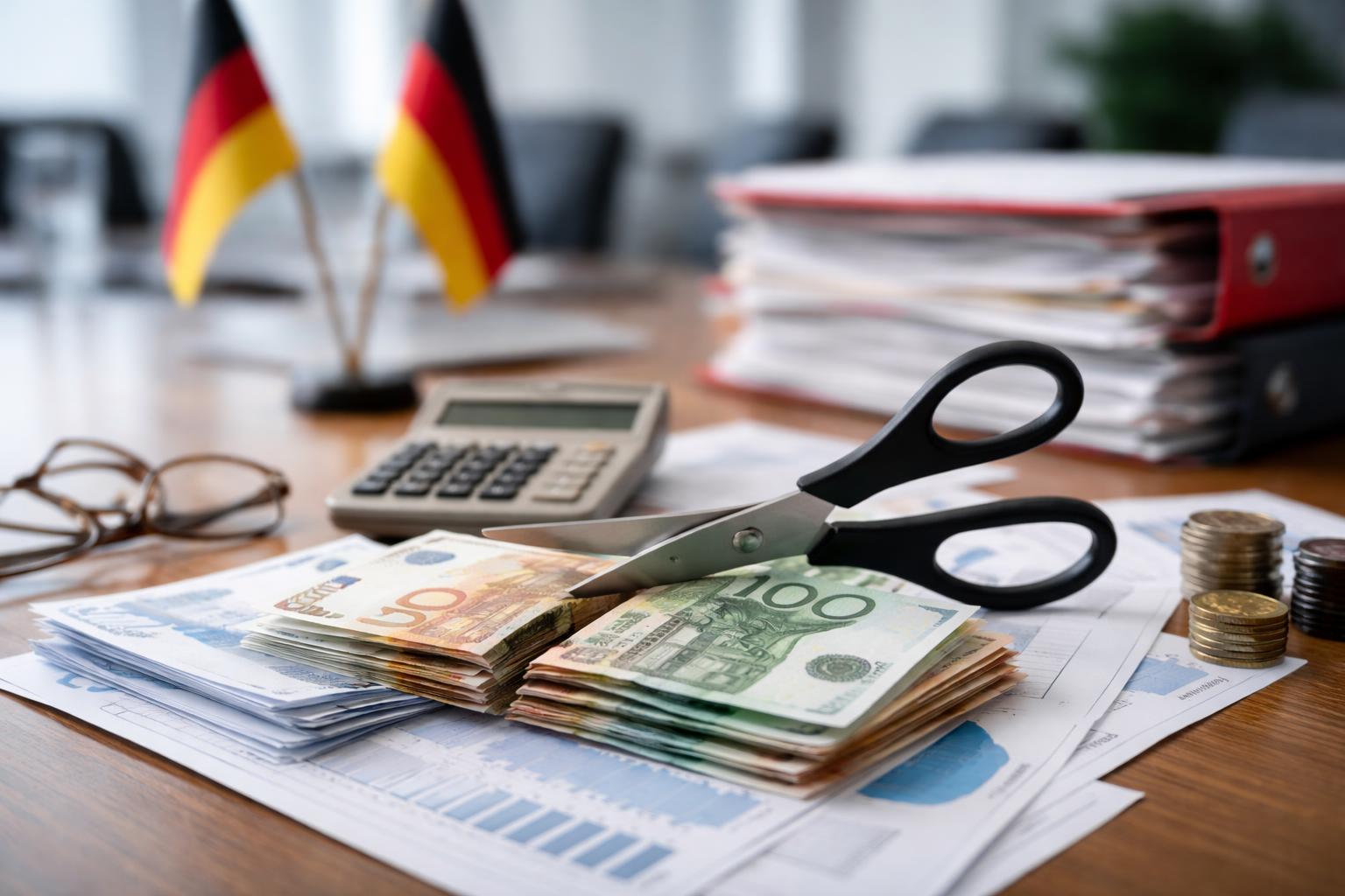 Redaktionelle Szene zum Thema „Bundesregierung steht vor Einigung auf Sparvolumen im Doppelbudget“