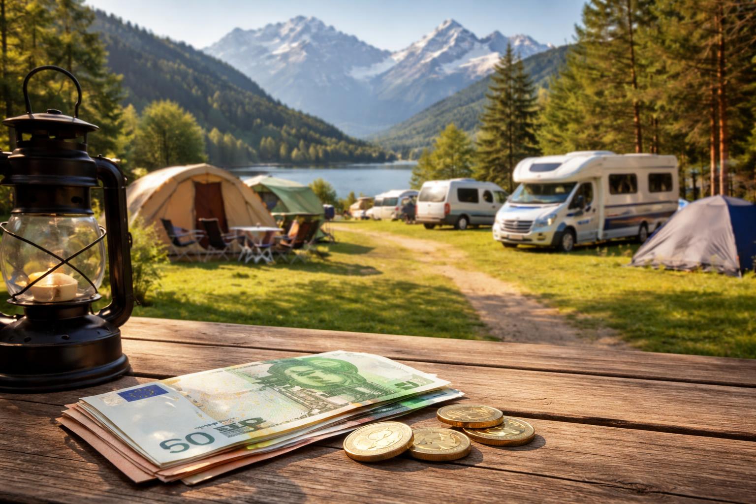 Redaktionelle Szene zum Thema „Camping bleibt gefragt: Preise in Salzburg und Österreich steigen weiter“