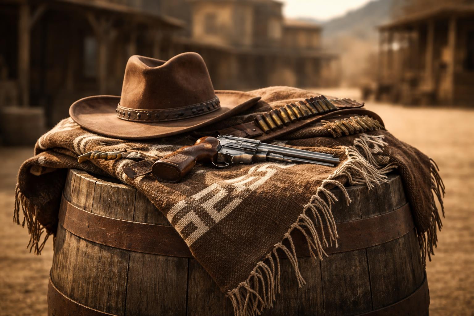 Redaktionelle Szene zum Thema „Clint Eastwoods Westernheld hätte fast John Waynes Namen getragen“