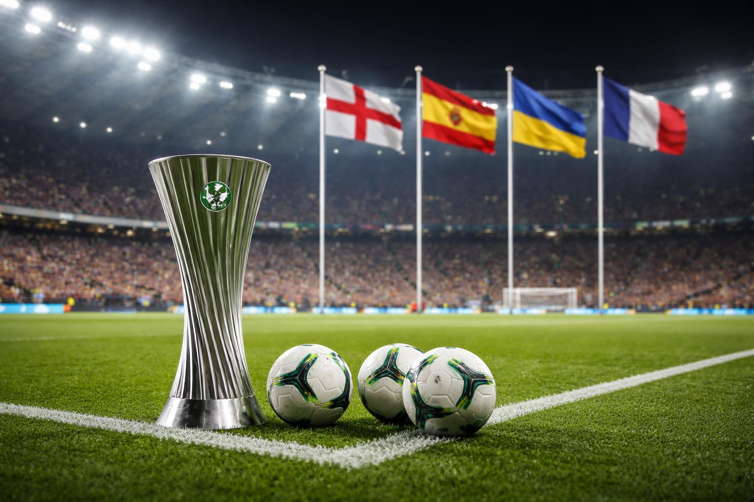 Redaktionelle Szene zum Thema „Conference-League-Halbfinale mit Glasner und Crystal Palace ab 21 Uhr“