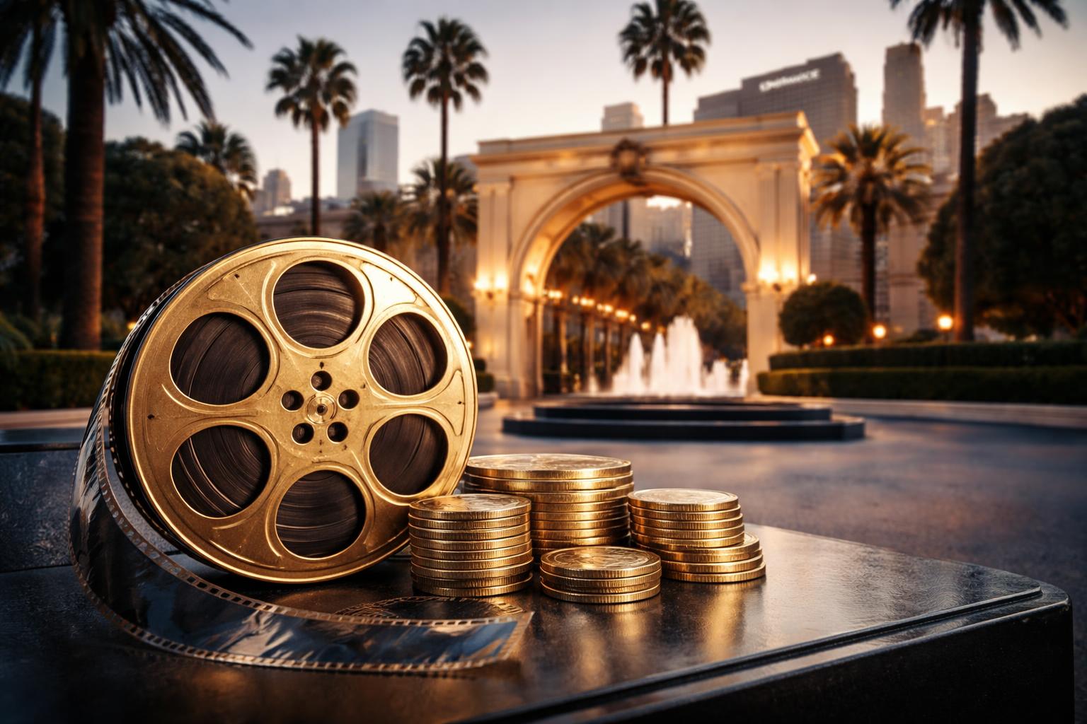 Redaktionelle Szene zum Thema „David Ellison übernimmt Warner Bros. Discovery für 111 Milliarden Dollar“