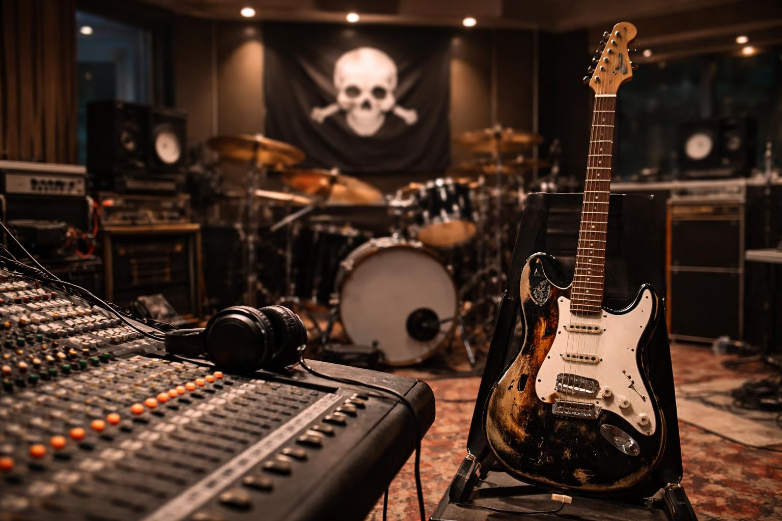 Redaktionelle Szene zum Thema „Die Toten Hosen im Studio: Doku über ihr letztes Album startet 2026“