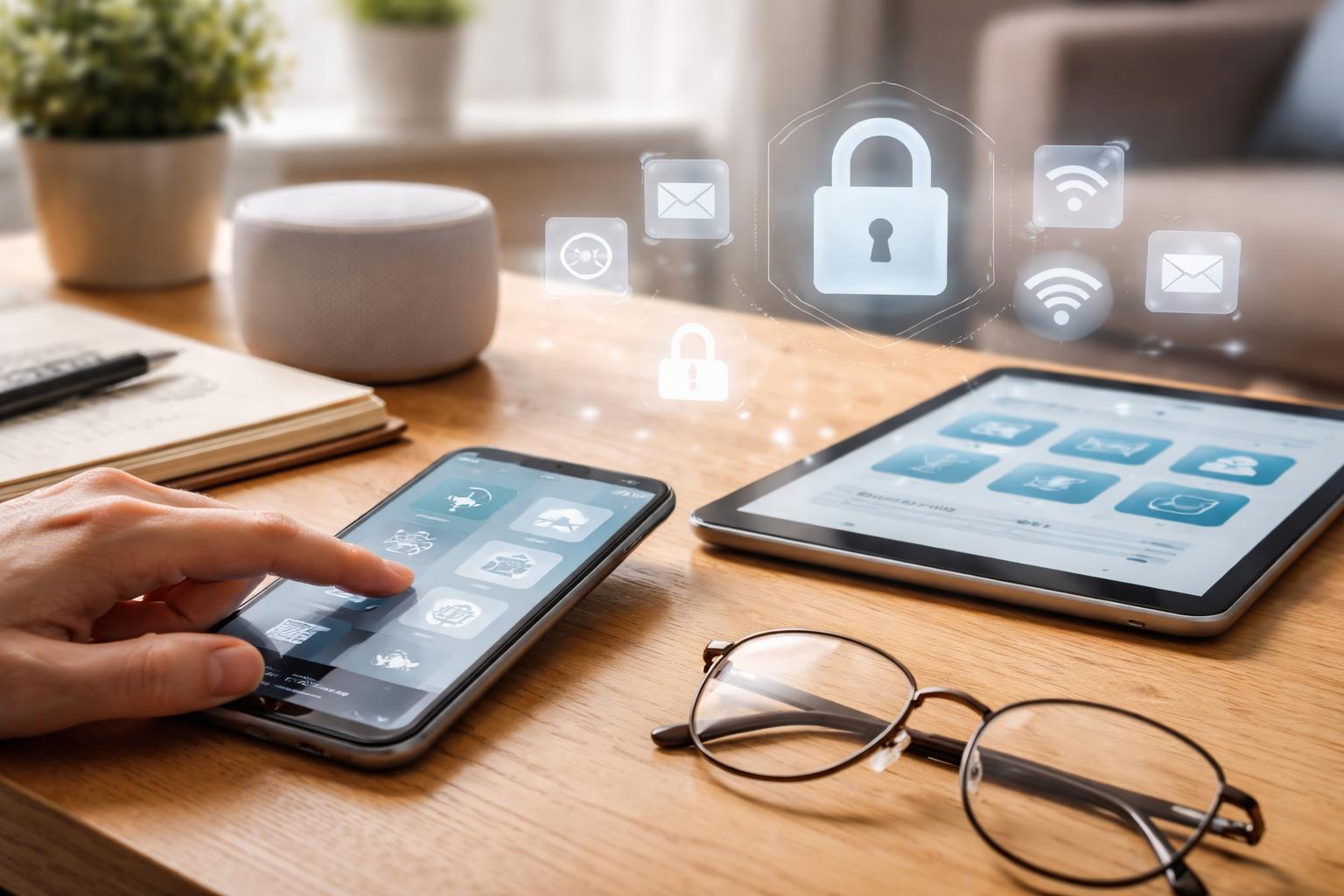 Redaktionelle Szene zum Thema „Digitale Hilfe im Alltag: Was sie erleichtert – und wo Grenzen bleiben“