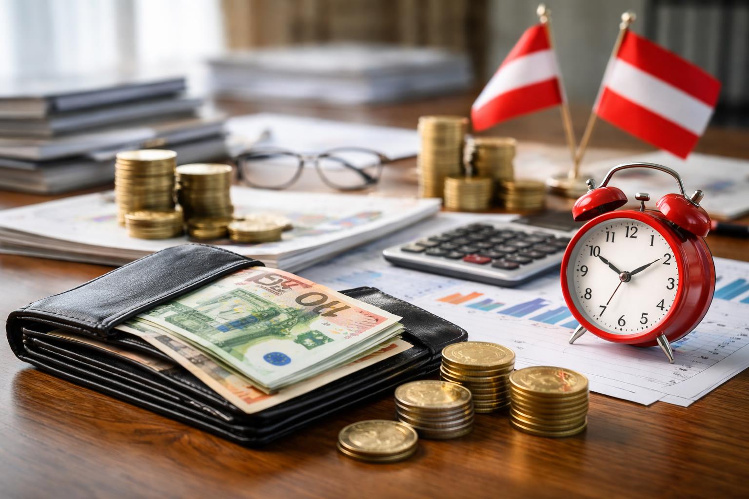 Redaktionelle Szene zum Thema „Doppelbudget: Banken und Pensionisten sollen zahlen“