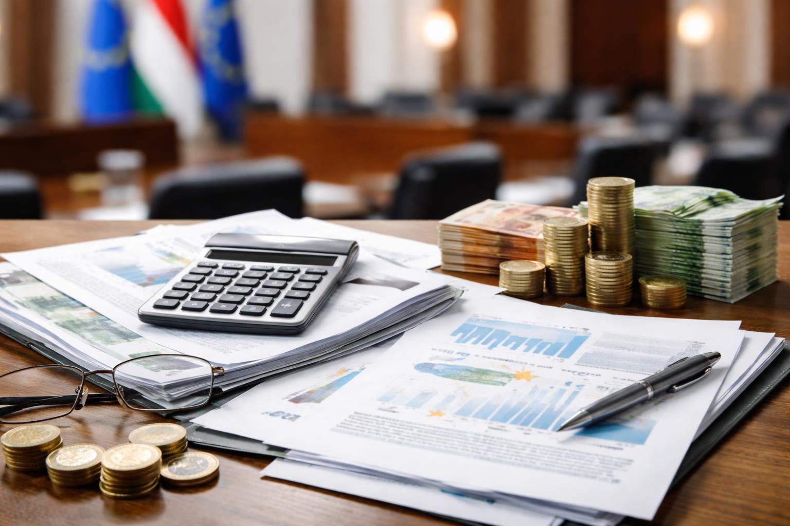 Redaktionelle Szene zum Thema „Doppelbudget sorgt für gemischte Reaktionen in der Politik“