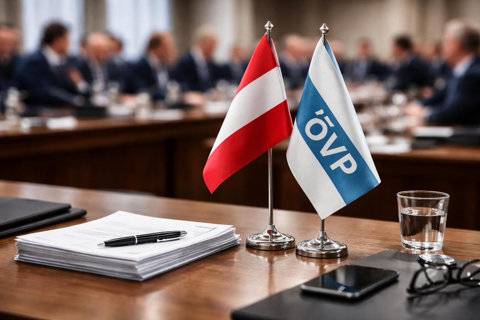 Redaktionelle Szene zum Thema „Ernst Gödl einstimmig zum neuen ÖVP-Klubobmann gewählt“