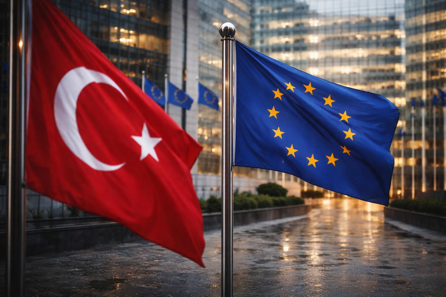 Redaktionelle Szene zum Thema „EU verprellt Türkei mit Signalen der Ausgrenzung“