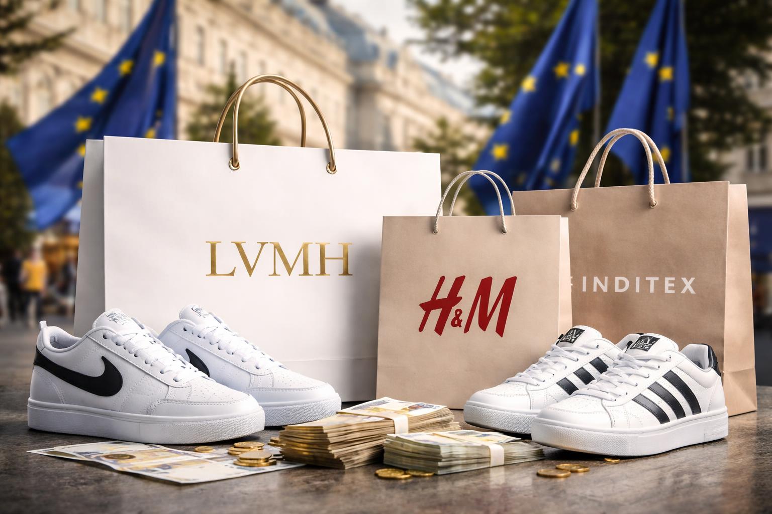Redaktionelle Szene zum Thema „Europäische Modekonzerne dominieren den Weltmarkt mit 541 Milliarden Euro Umsatz“