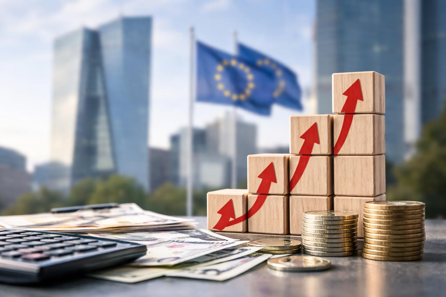Redaktionelle Szene zum Thema „EZB vor der nächsten Zinsentscheidung: Markt rechnet mit weiteren Erhöhungen“