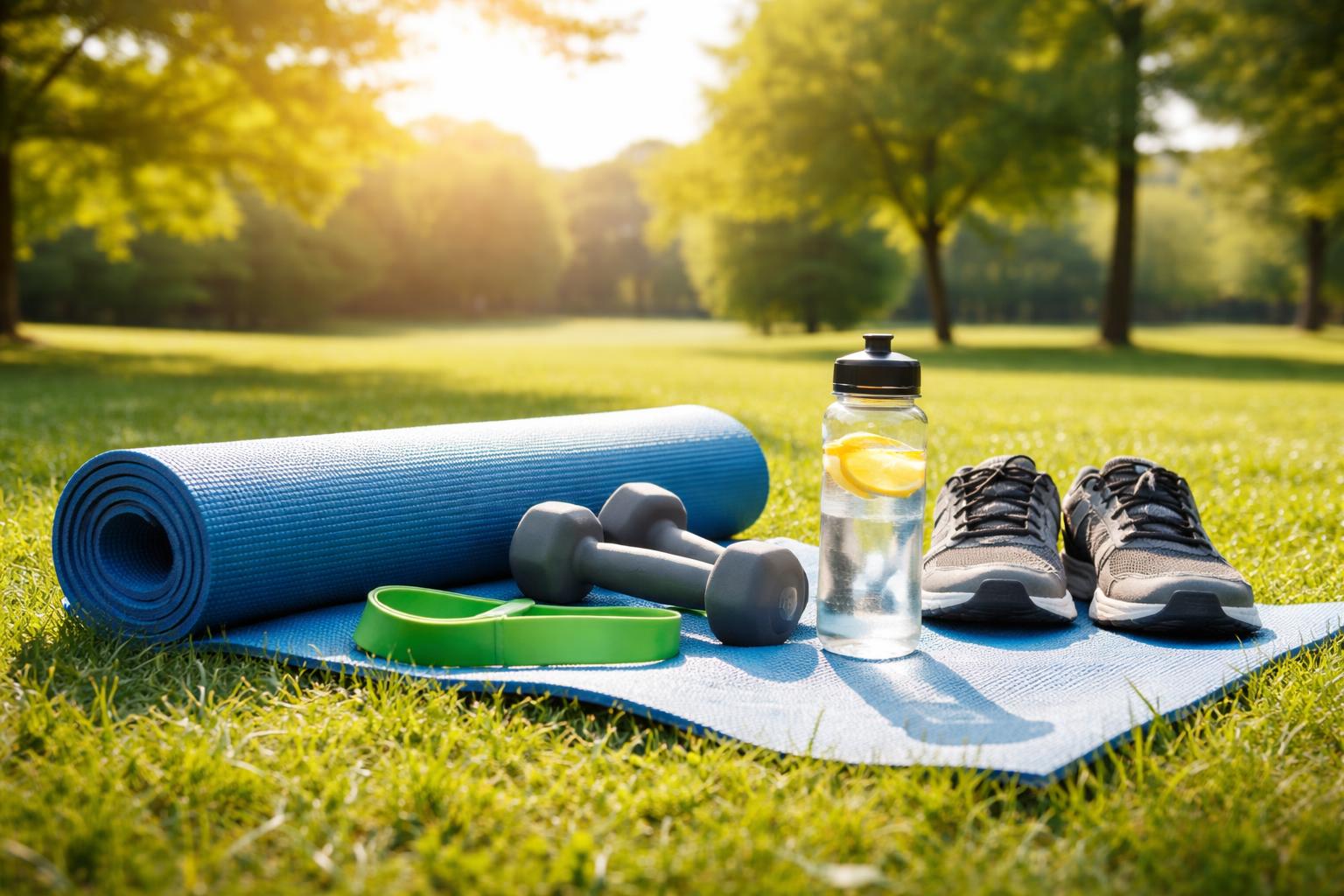 Redaktionelle Szene zum Thema „Fit und vital durch den Sommer: Philipp zeigt einfache Übungen“