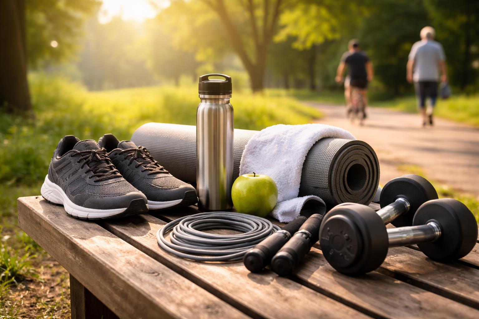 Redaktionelle Szene zum Thema „Fitness richtig einordnen: Was im Alltag wirklich zählt“