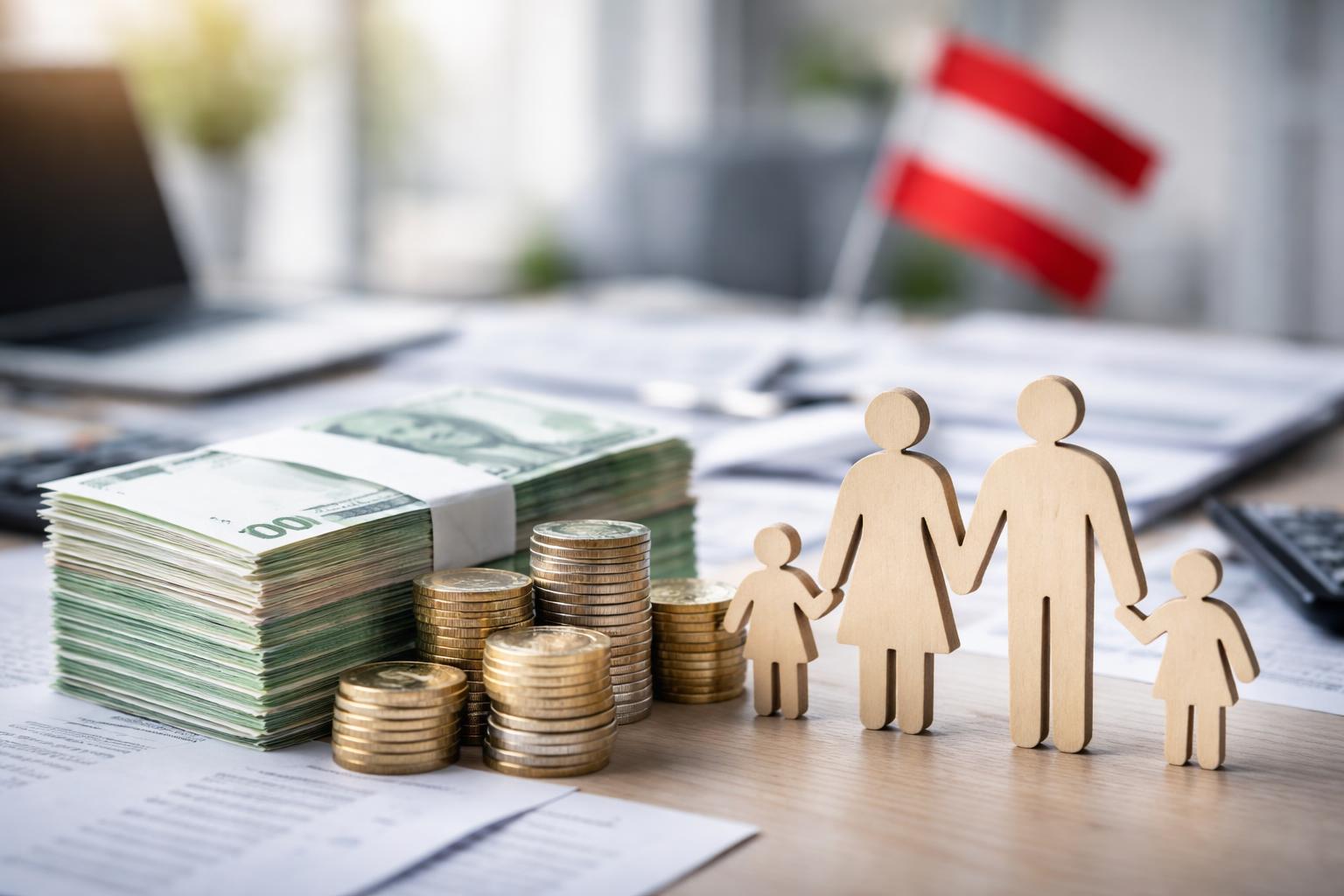 Redaktionelle Szene zum Thema „FLAF: Warum fast neun Milliarden Euro für Familienförderung auf dem Spiel stehen“