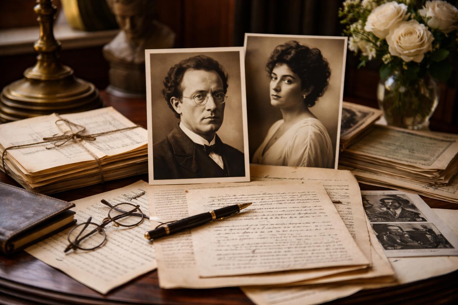 Redaktionelle Szene zum Thema „Franz Willnauer legt neue Mahler-Porträts mit Briefen und Erinnerungen vor“