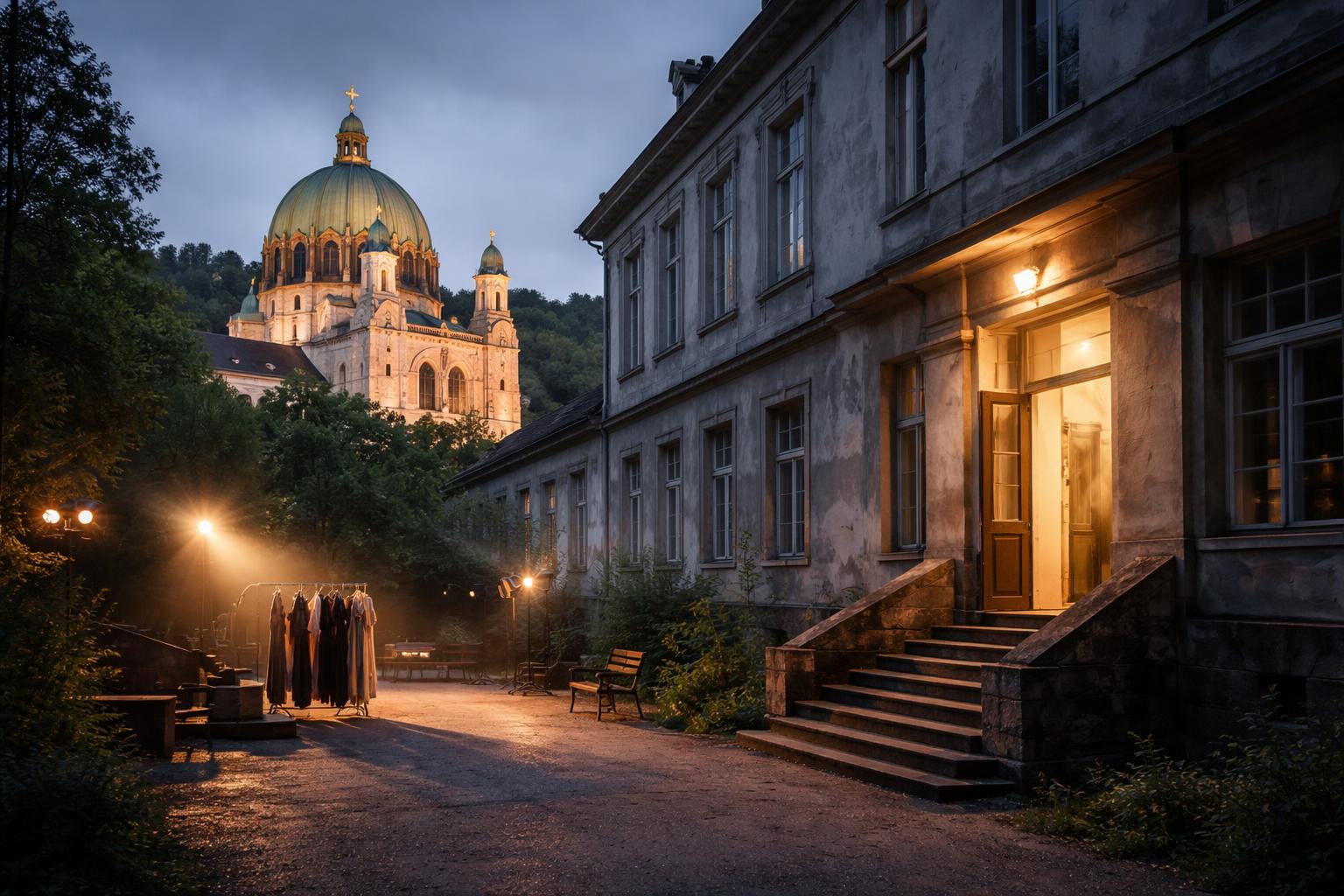 Redaktionelle Szene zum Thema „Ganymed startet am Steinhof mit Theater in der ehemaligen Heilanstalt“