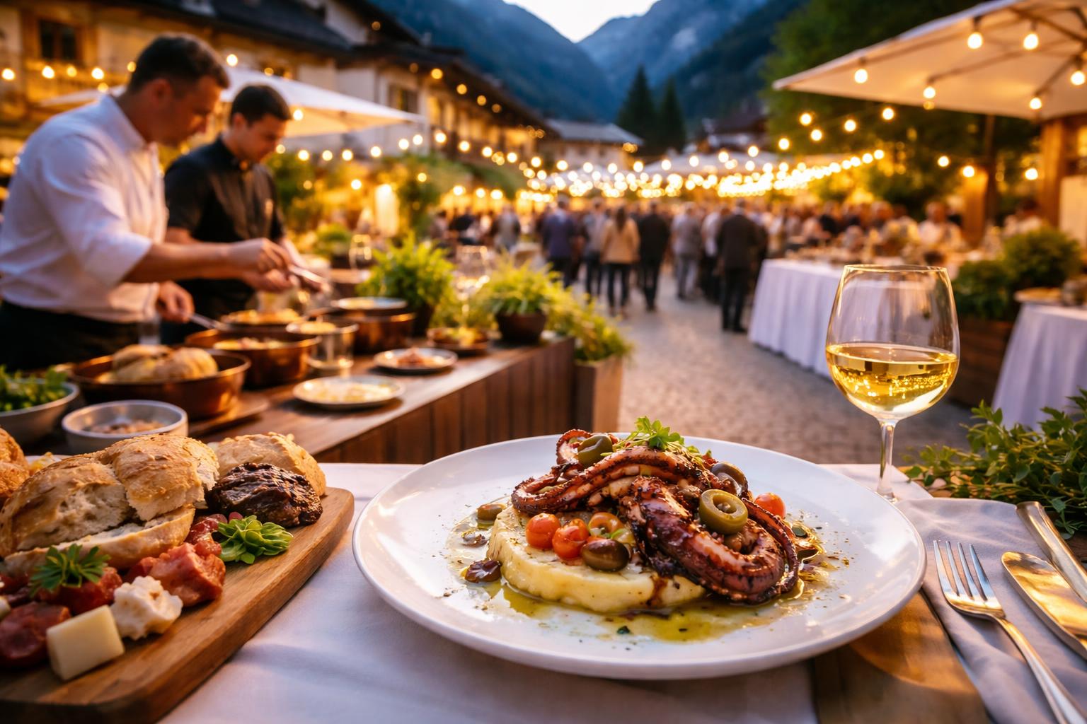 Redaktionelle Szene zum Thema „Gelungene Premiere der Genussstraße im Hotel Post in Nassereith“