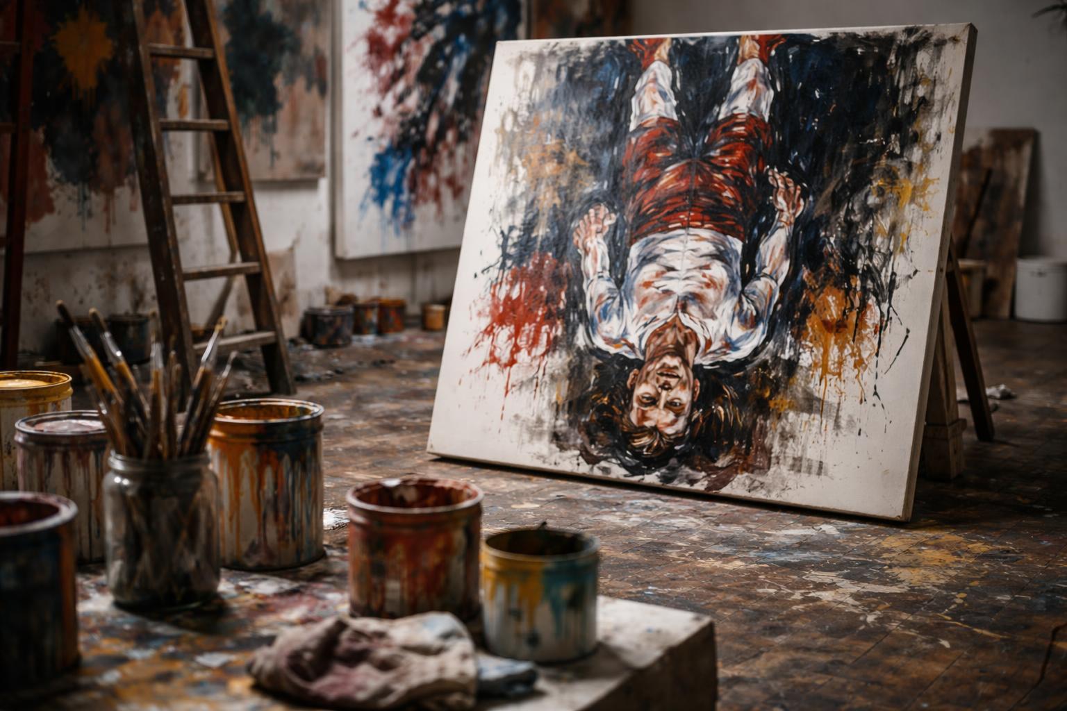 Redaktionelle Szene zum Thema „Georg Baselitz ist tot: Der Künstler wurde 88 Jahre alt“