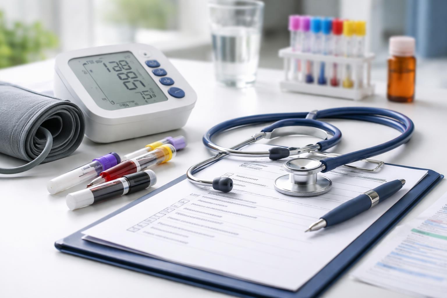 Redaktionelle Szene zum Thema „Gesundheits-Check: Welche Untersuchungen sinnvoll sind und wann sie sich lohnen“