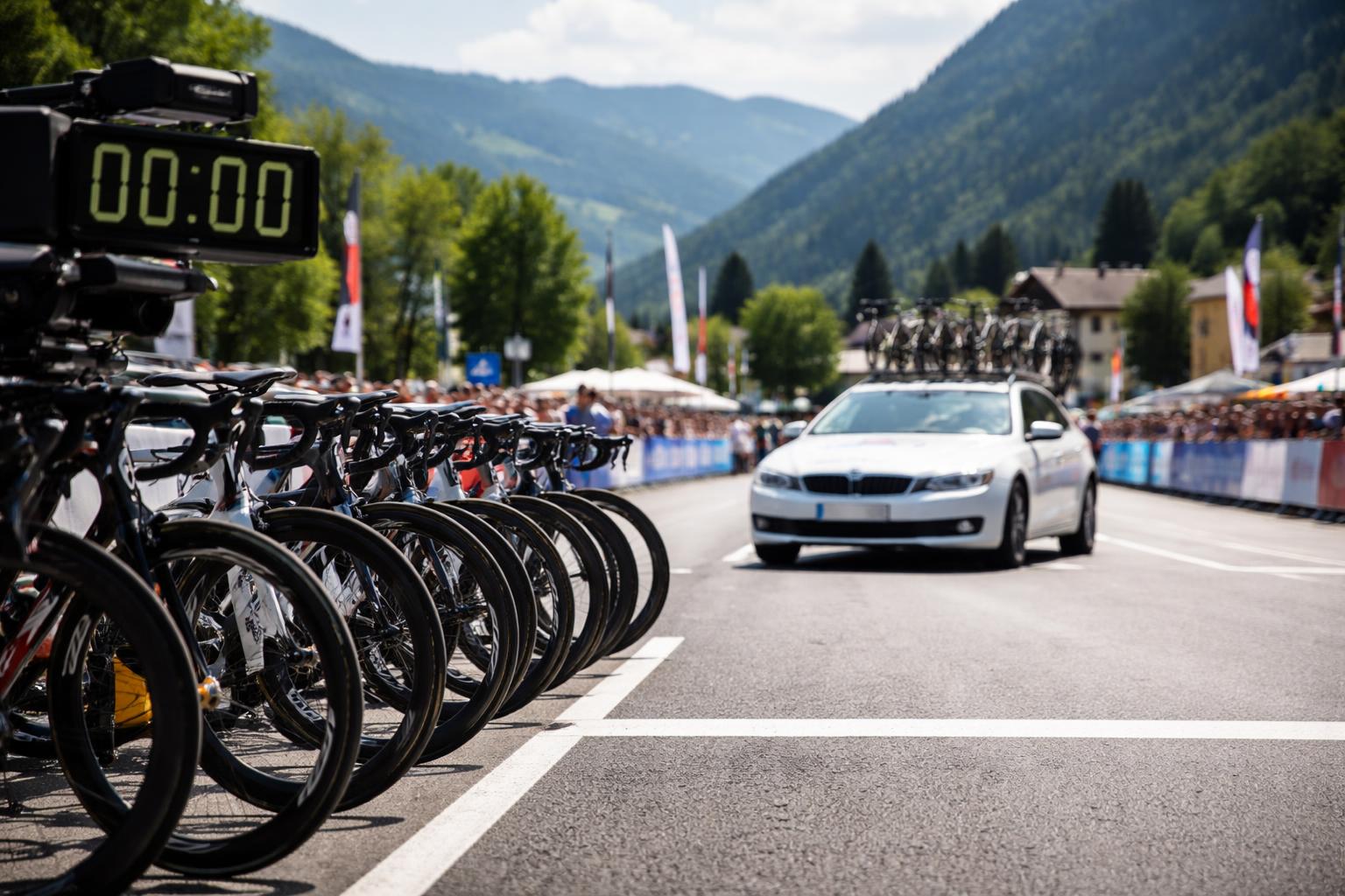 Redaktionelle Szene zum Thema „GP Vorarlberg startet um 12.30 Uhr im Livestream“