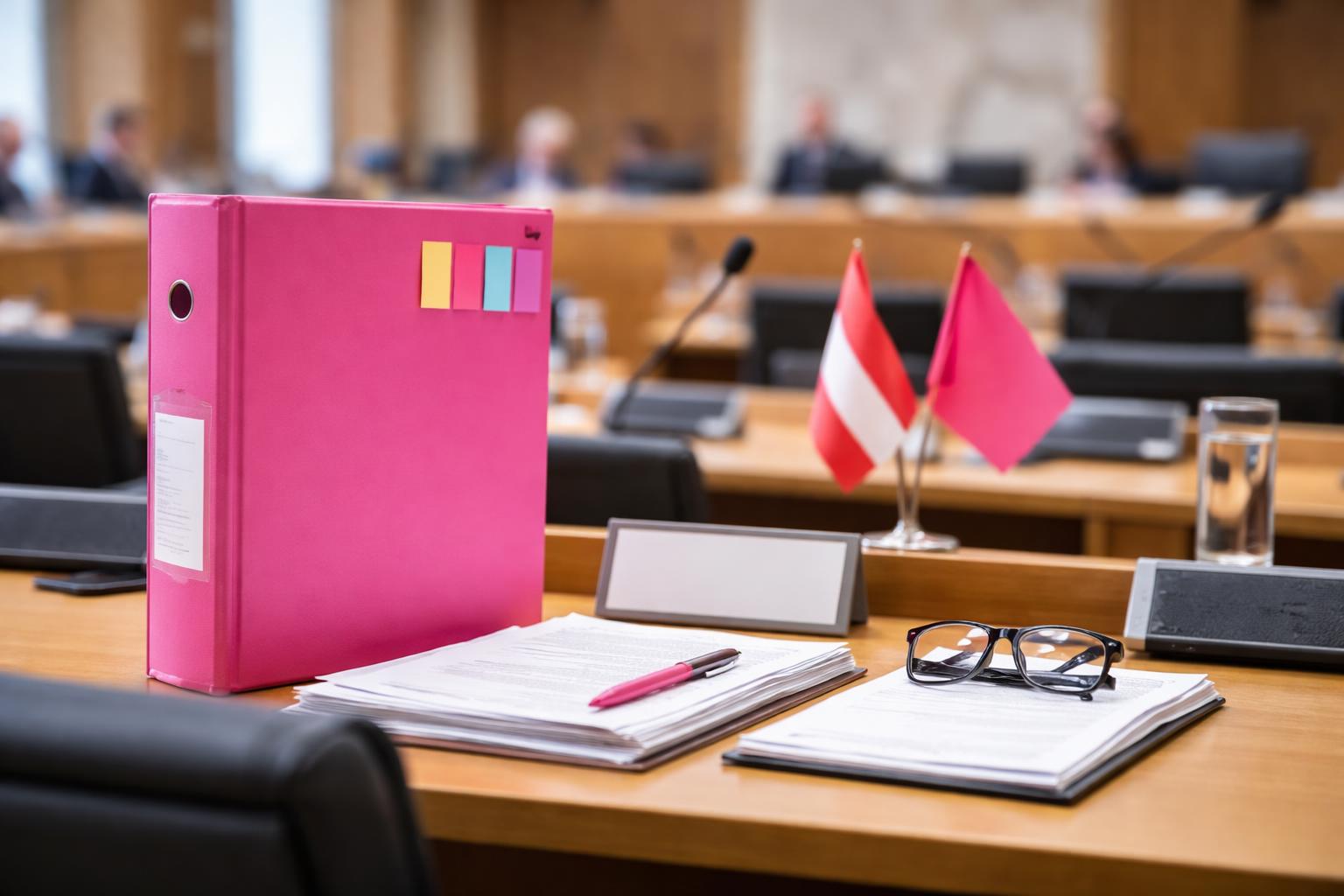 Redaktionelle Szene zum Thema „Grazer Neos stellen sich nach Pointners Rücktritt neu auf“