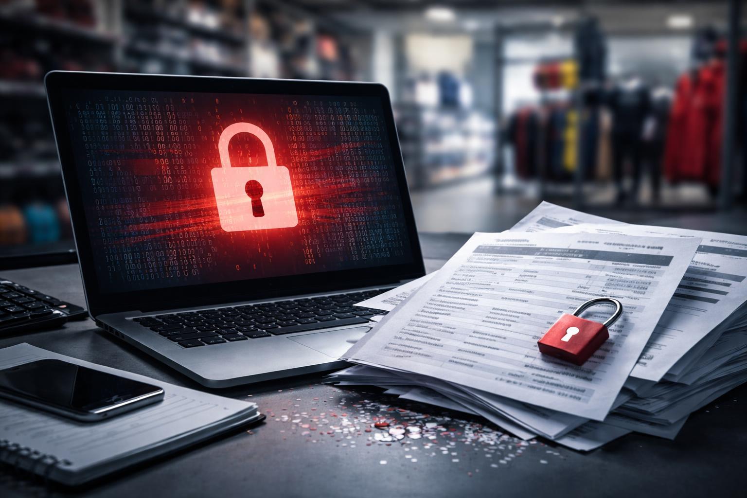 Redaktionelle Szene zum Thema „Hacker greifen Bestellsystem von Intersport an – Kundendaten abgeflossen“