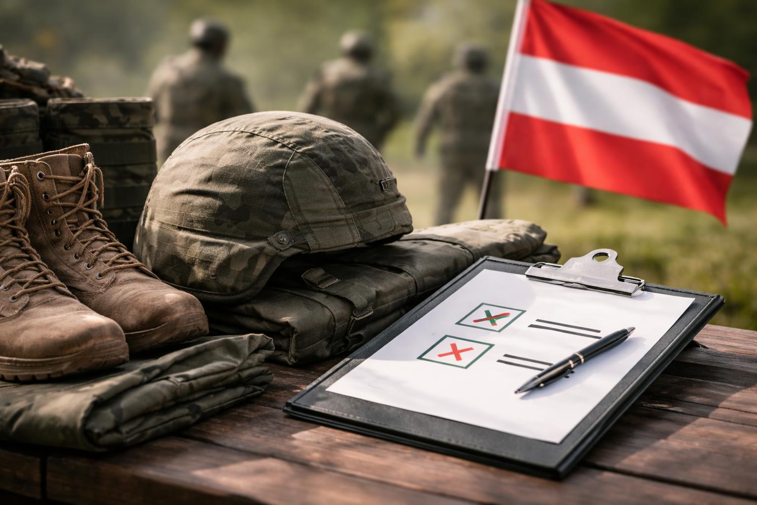 Redaktionelle Szene zum Thema „Hameseder hält Volksbefragung zur Wehrpflicht nun für möglich“