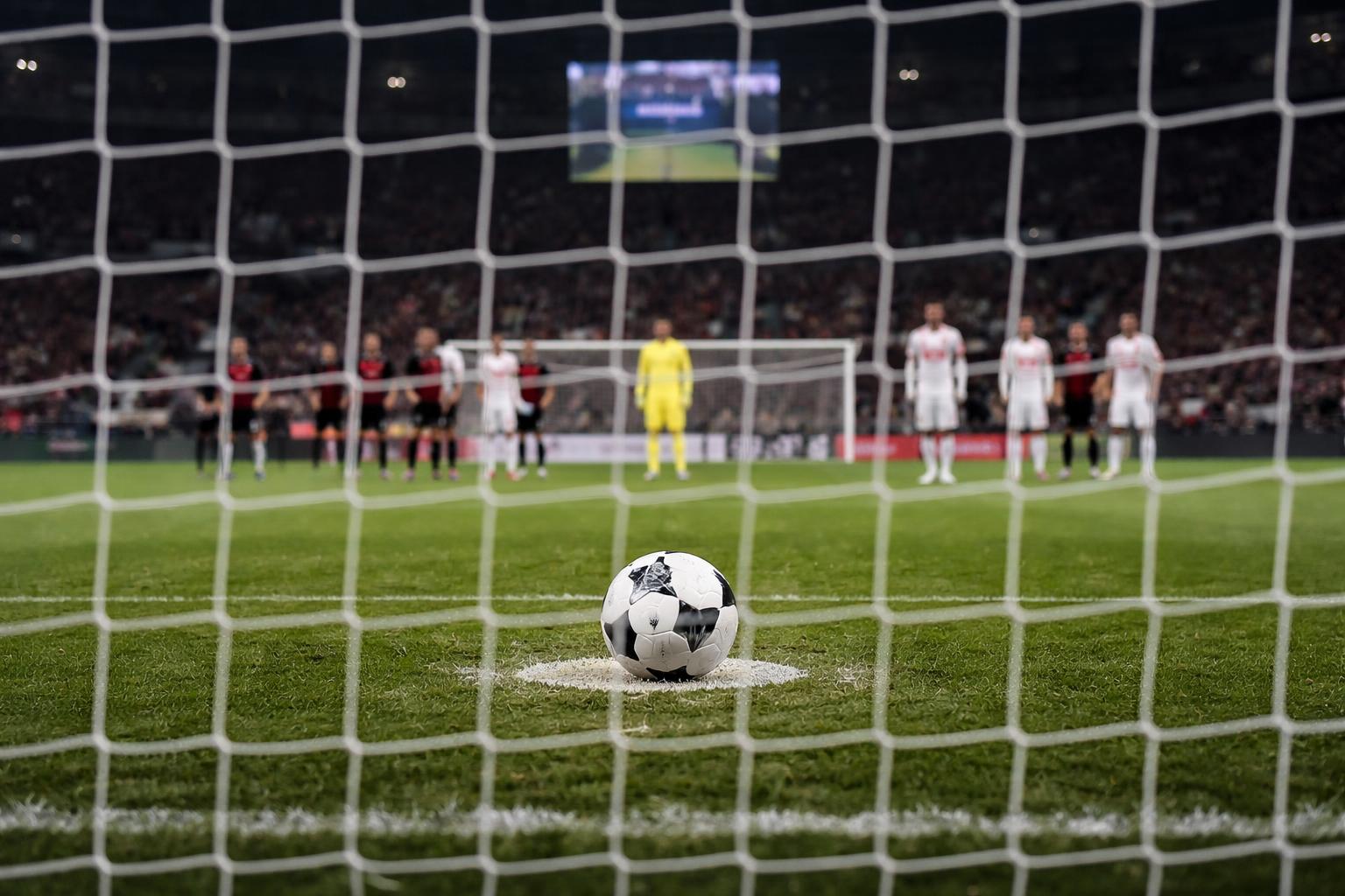 Redaktionelle Szene zum Thema „Hartmanns Strafstoß im Derby sorgt für Hamanns Kopfschütteln“