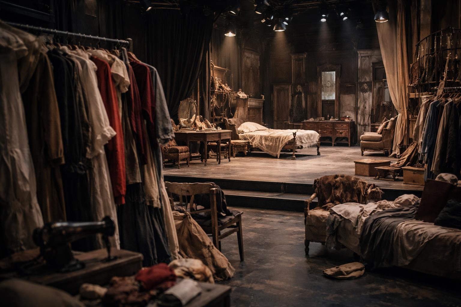 Redaktionelle Szene zum Thema „Hauptmanns „Die Ratten“ im Linzer Schauspielhaus als Spiel aus dem Fundus“