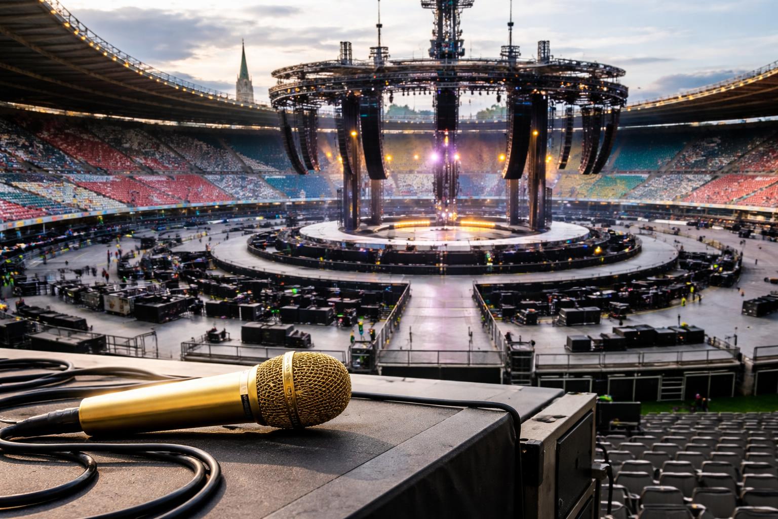 Redaktionelle Szene zum Thema „Helene Fischer vor Wien-Konzert: „Mein Herz ist heute noch voller““