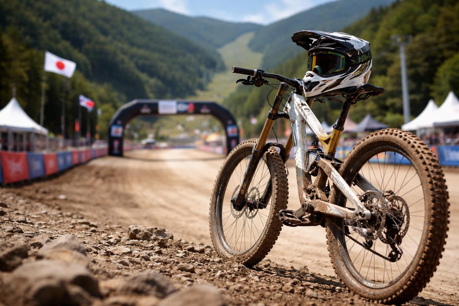 Redaktionelle Szene zum Thema „Höll gewinnt Downhill-Auftakt in Südkorea nach schweren Problemen“