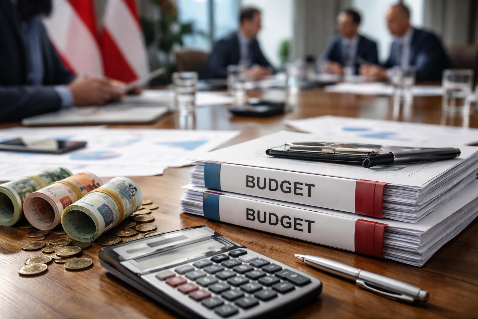 Redaktionelle Szene zum Thema „Hofer erwartet bei Budgetverhandlungen noch „brisante Geschichten““