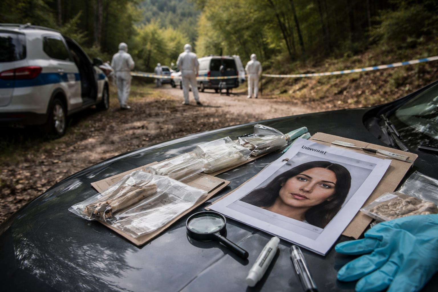 Redaktionelle Szene zum Thema „Identität von getöteter Frau in Frankreich nach mehr als 20 Jahren geklärt“