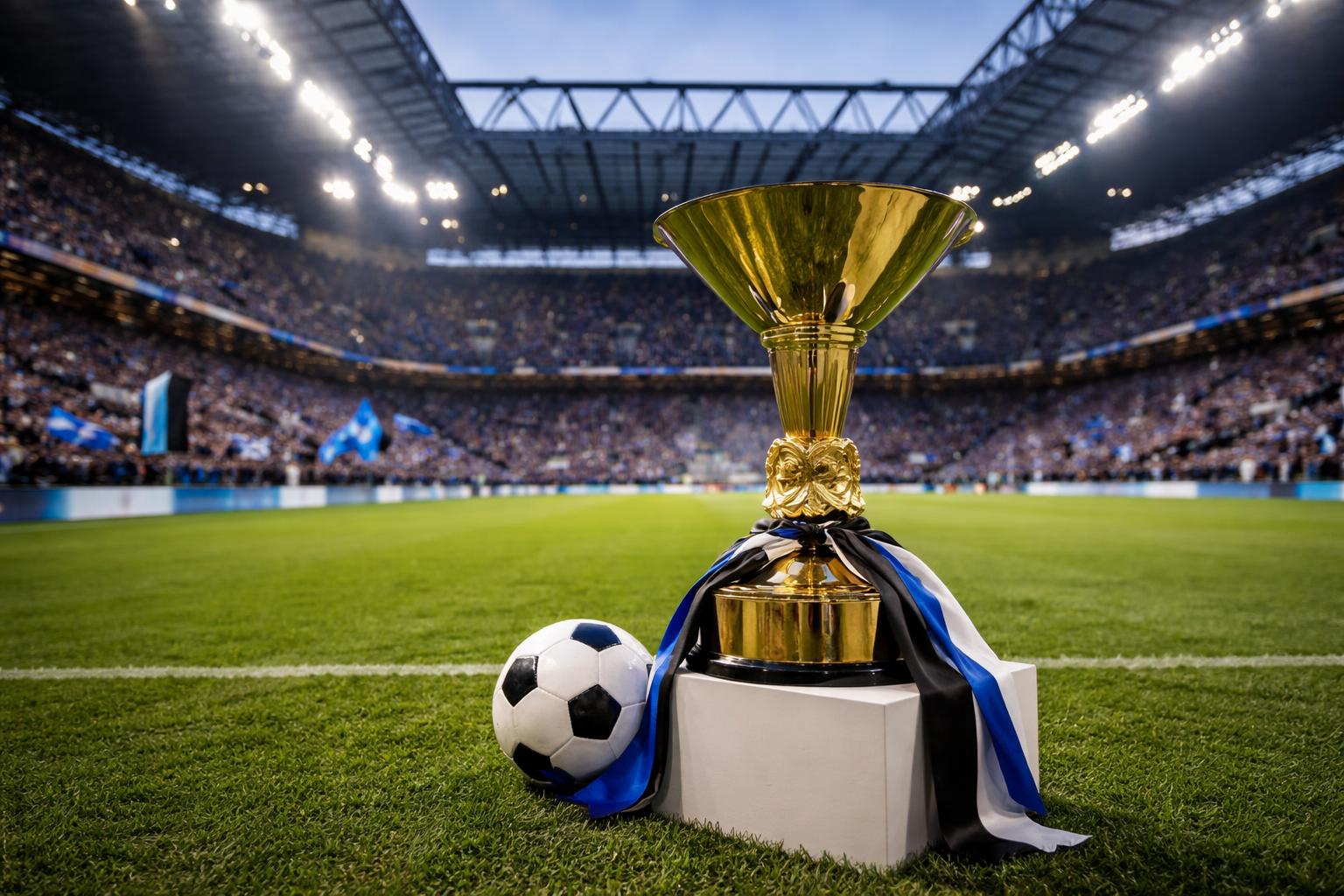Redaktionelle Szene zum Thema „Inter Mailand kann den 21. Scudetto am Sonntag sichern“