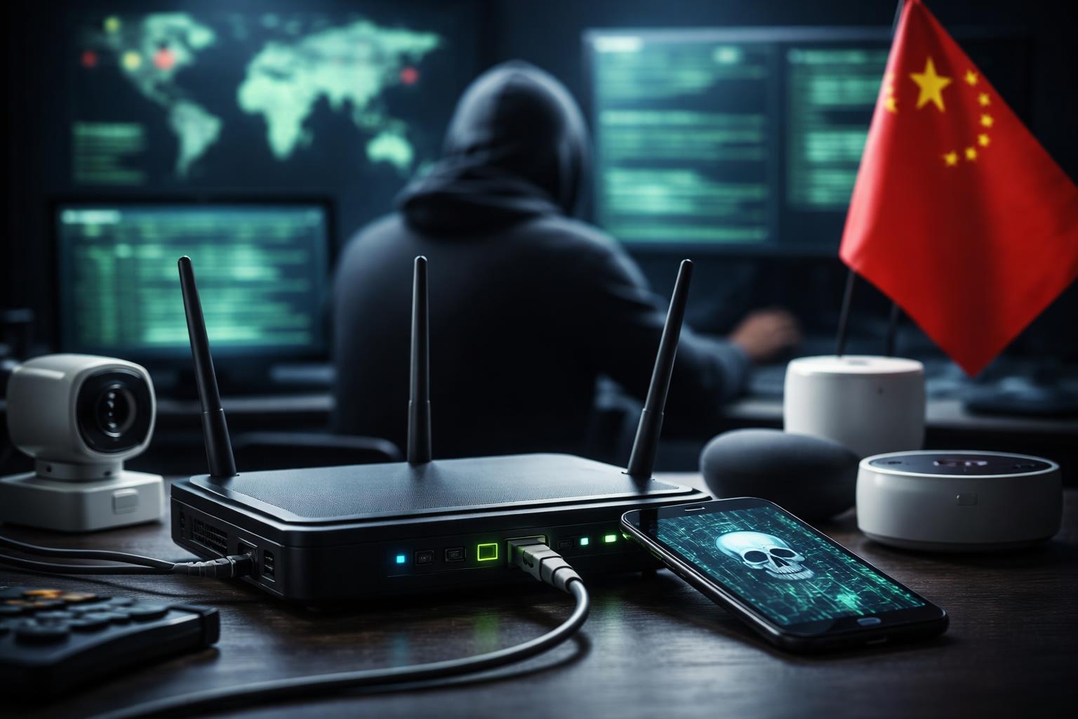 Redaktionelle Szene zum Thema „Internationale Behörde warnt vor neuen Taktiken chinesischer Hacker“