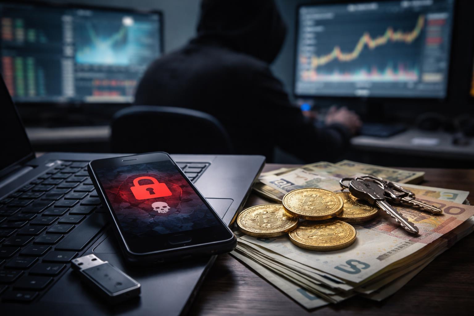 Redaktionelle Szene zum Thema „„Investor“ soll Deutschem 240.000 Euro in Krypto entzogen haben“