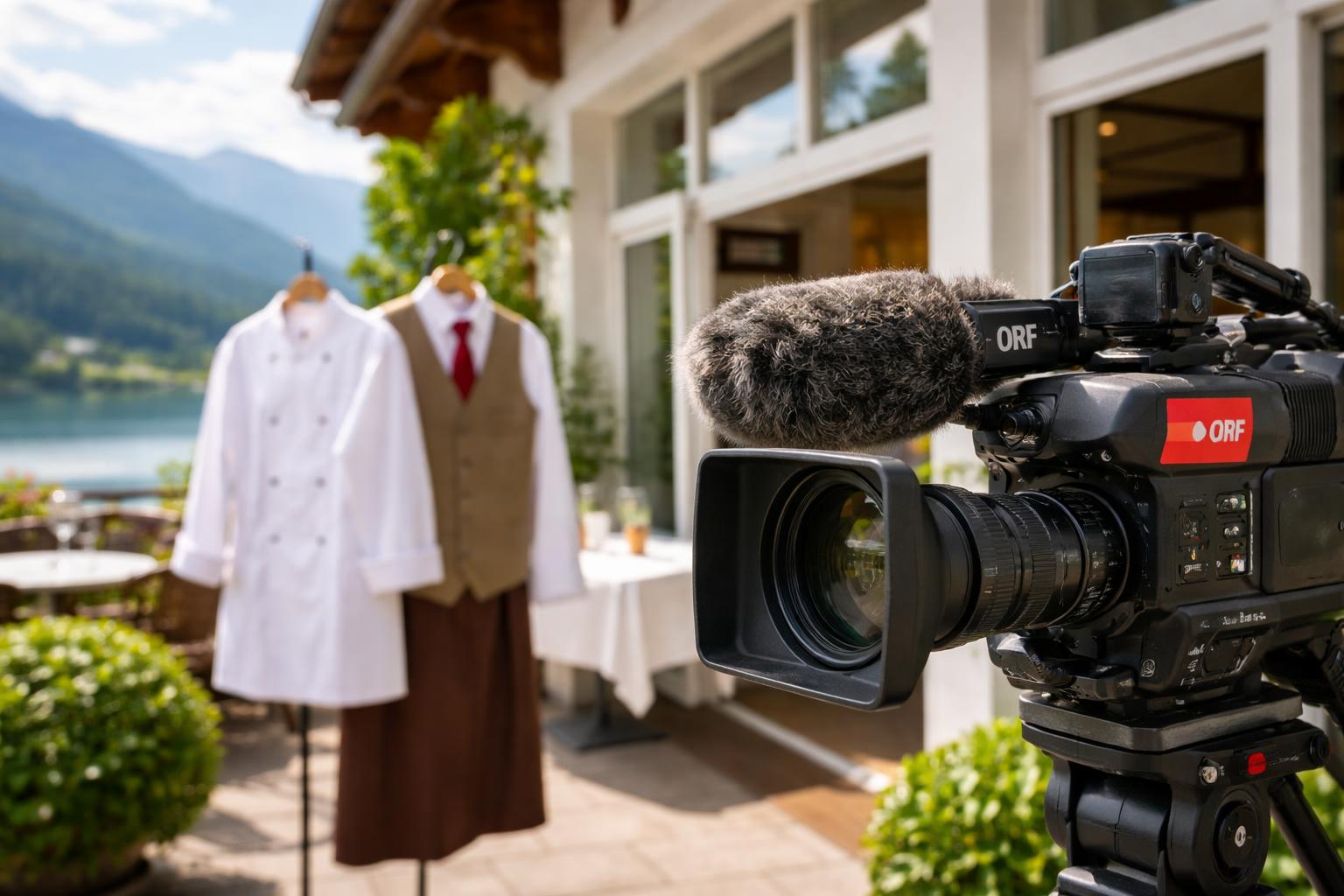 Redaktionelle Szene zum Thema „Junge Tourismuskräfte in Kärnten im Fokus des ORF“