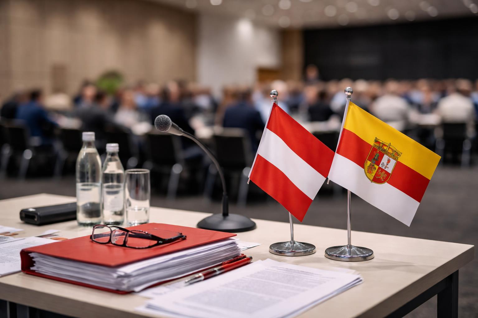 Redaktionelle Szene zum Thema „Kärntner SPÖ berät in St. Veit über Wahlkampf und Gemeindepolitik“