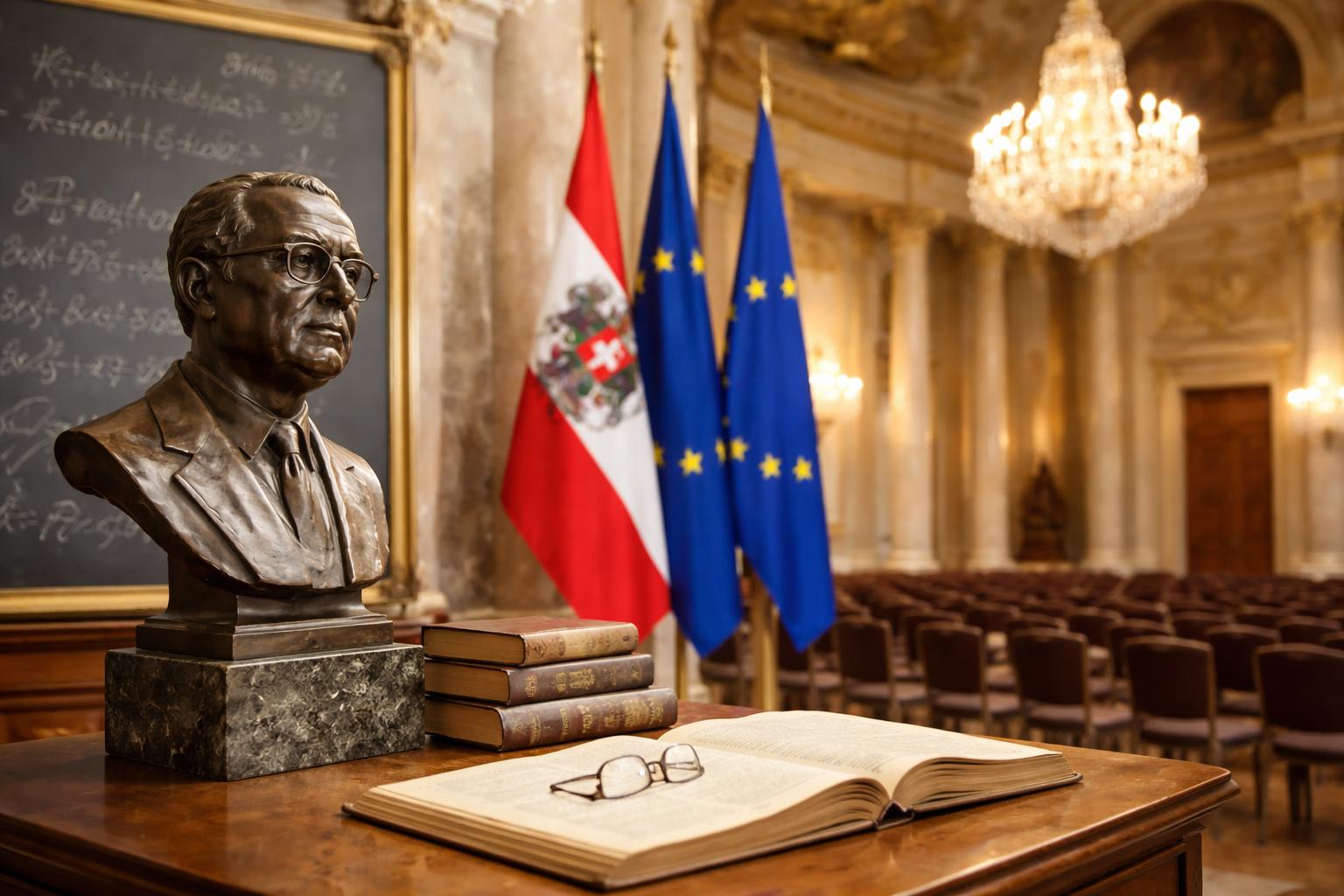 Redaktionelle Szene zum Thema „Karl Sigmund bleibt Mitglied der Österreichischen Akademie der Wissenschaften“